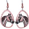 Handmade Horse Head Earrings