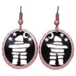 Unique Inukshuk Earrings