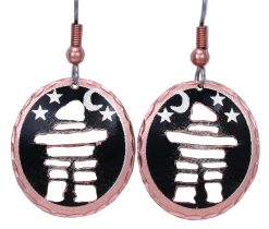 Inuit Inukshuk Earrings