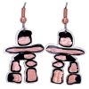 Handmade Canadian Inukshuk Earrings Wholesale