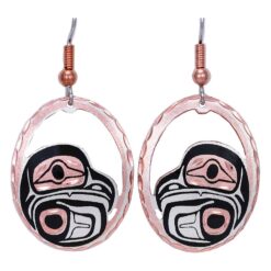 Buy Cut Out Haida Eagle Earrings