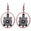 Turtle Earrings Handmade in Native Flair
