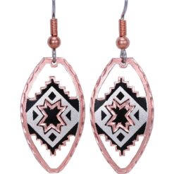 Cut Out SW Native American Earrings