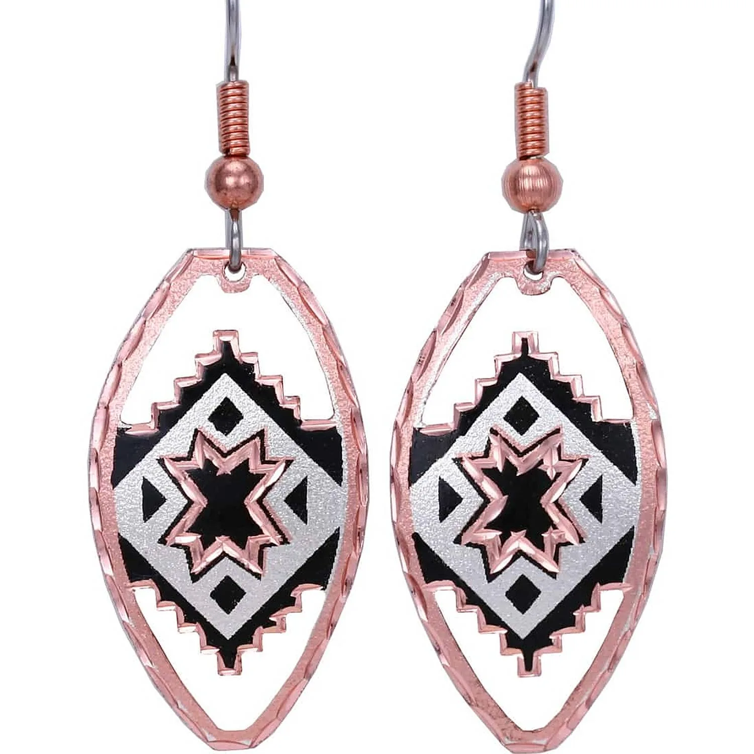 Cut Out SW Native American Earrings