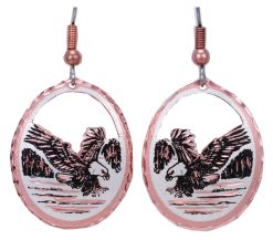 Cut Out American Eagle Earrings