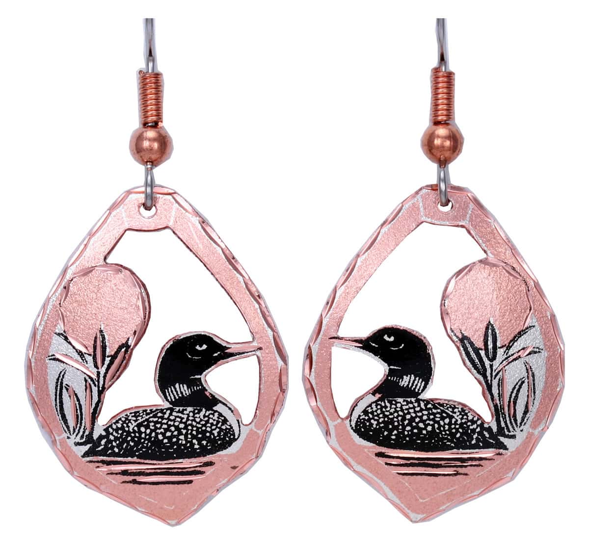 Canadian Wildlife Loon Earrings Canadian Wildlife Loon Earrings