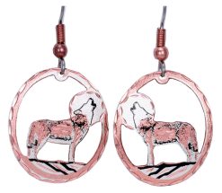 Buy Cut Out Wolf Earrings