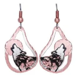 Shop for Wolf Earrings Handmade in Awesome Selections
