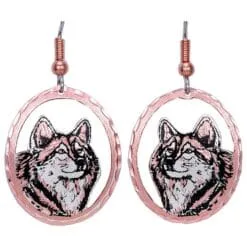 Purchase Timber Wolf Earrings