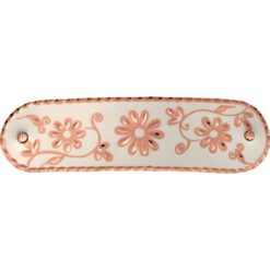 Purchase Slim Silver Colored Floral Barrettes