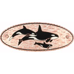 Purchase Killer Whale Hair Clips