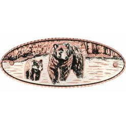 Buy Wildlife Jewelry, Black Bear Hair Clips