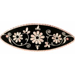 Purchase Black Background Flower Barrettes