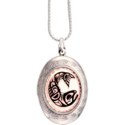 Buy Native Salmon Totem Locket