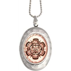 Northwest Sun Totem Jewelry Locket