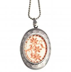 Buy Floral Silver Theme Locket