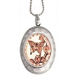 Buy Butterfly Artwork on Copper Locket