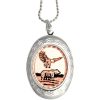 Bear and Eagle Native Art Locket