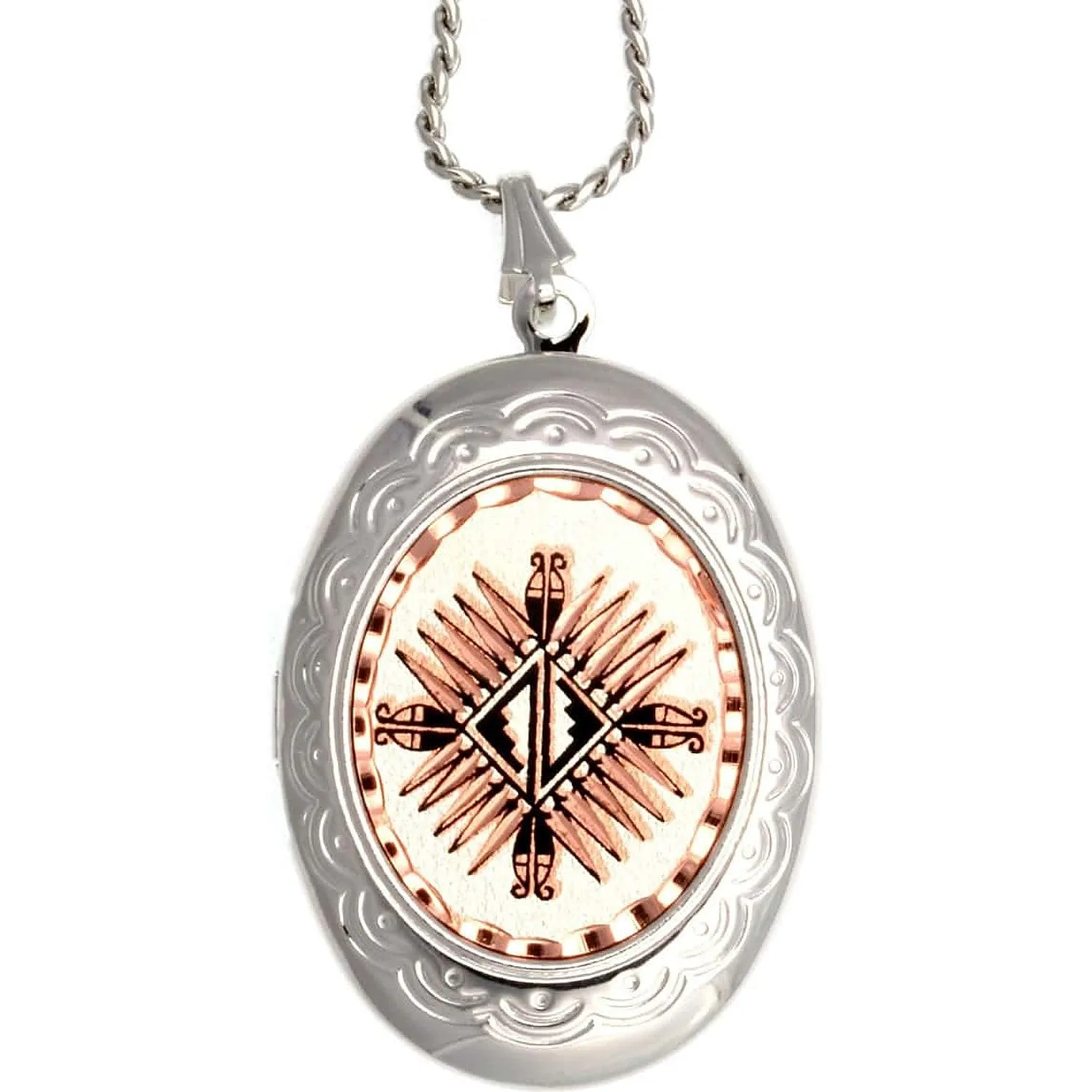 Southwestern Star Design Locket