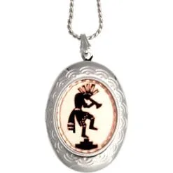 Southwestern Unique Kokopelli Locket