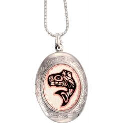 Northwest Killer Whale Totem Locket