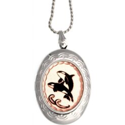 Purchase Killer Whale Locket Necklaces