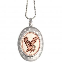 Handmade Wild Eagle Locket