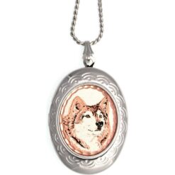 Purchase Ambitious Wolf Design Lockets