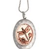 Handmade Locket in Dragonfly Design