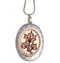 Canadian Nature Maple Leaf Locket