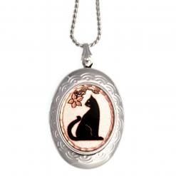 Purchase Sitting Cat Design Locket