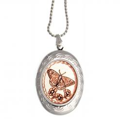 Handcrafted Butterfly Theme Locket