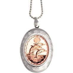 Purchase Copper Dolphin Lockets