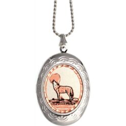 Buy Unique Howling Wolf Lockets
