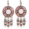 Dream catcher dangle earrings