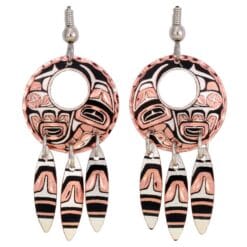 Purchase Haida Native Raven Multi-Piece Earrings