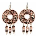 NW Native Totemic Otter Earrings