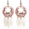 Handcrafted Hummingbird Dangle Earrings