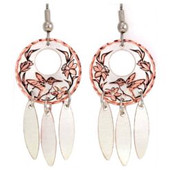 Purchase Copper Hummingbird Earrings