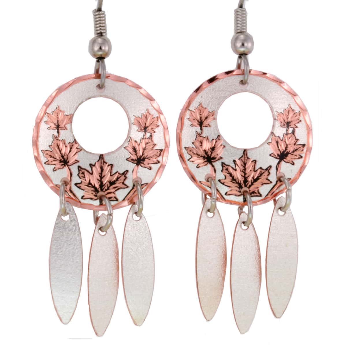Purchase Unique Maple Leaf Dangle Earrings Purchase Unique Maple Leaf Dangle Earrings
