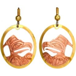 Native Eagle Totem Earrings