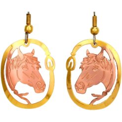 Western Jewelry, Unique Horse Earrings