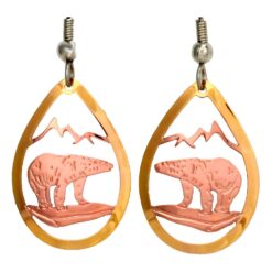 Beautiful Polar Bear Earrings