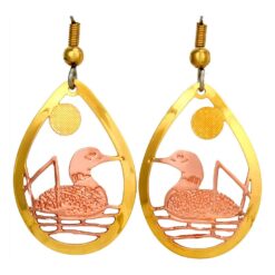 Buy Canadian Wildlife Jewelry, Loon Earrings