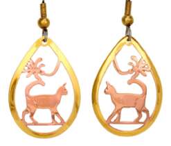 Walking Cat Earrings