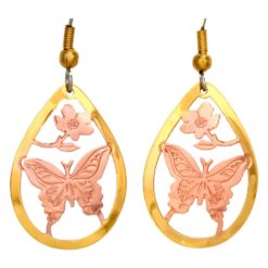 Swallowtail Butterfly Earrings Unique Jewelry