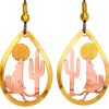 SW Jewelry Coyote Earrings