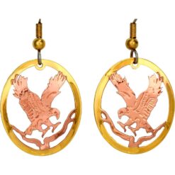 American Bald Eagle Jewelry Unique Earrings