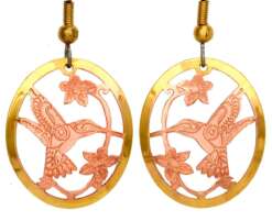 NW Native Hummingbird Earrings