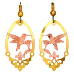 Hummingbird Earrings Unique Jewelry
